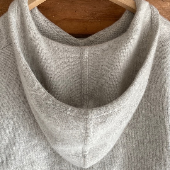Madewell Allendale Cashmere Hoodie Sweater - Picture 6 of 11